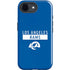 NFL Los Angeles Rams Blue Performance Series iPhone 16e Impact Case