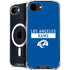 NFL Los Angeles Rams Blue Performance Series iPhone 16e MagSafe Case