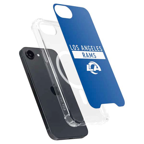 NFL Los Angeles Rams Blue Performance Series iPhone 16e MagSafe Case