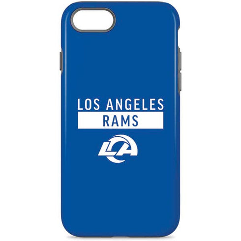 NFL Los Angeles Rams Blue Performance Series iPhone Cases