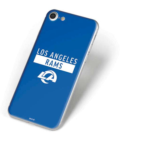NFL Los Angeles Rams Blue Performance Series iPhone 8 Skin