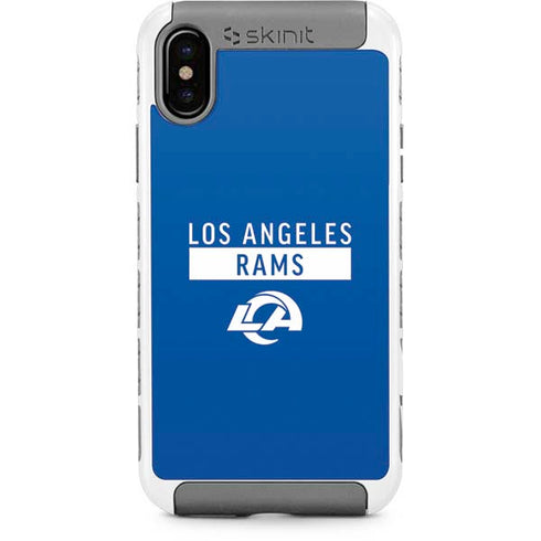 NFL Los Angeles Rams Blue Performance Series iPhone Cases