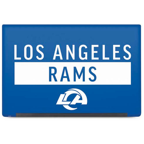 NFL Los Angeles Rams Blue Performance Series Dell Latitude Skin
