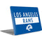 NFL Los Angeles Rams Blue Performance Series Apple MacBook Air Skin