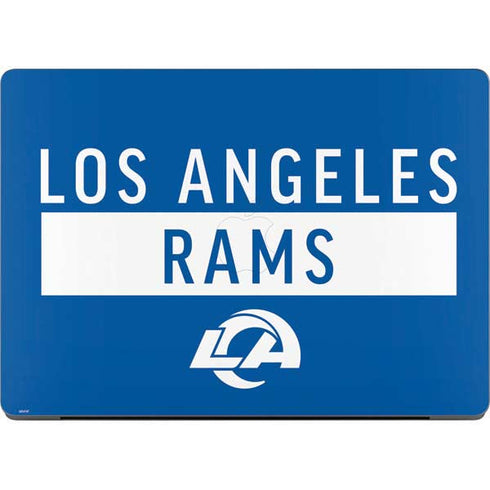 NFL Los Angeles Rams Blue Performance Series Apple MacBook Pro 14-inch Skin