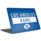 NFL Los Angeles Rams Blue Performance Series MacBook Skins