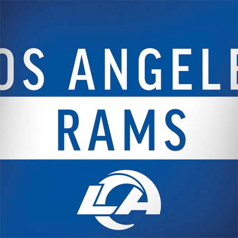 NFL Los Angeles Rams Blue Performance Series MacBook Skins