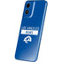 NFL Los Angeles Rams Blue Performance Series Moto G Play 4G (2024) Skin