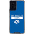 NFL Los Angeles Rams Blue Performance Series Moto G Power 5G (2024) Clear Case