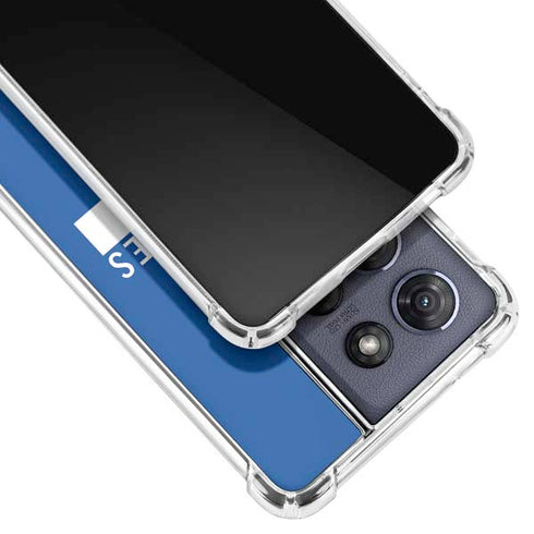 NFL Los Angeles Rams Blue Performance Series Moto G Power 5G (2025) Clear Case