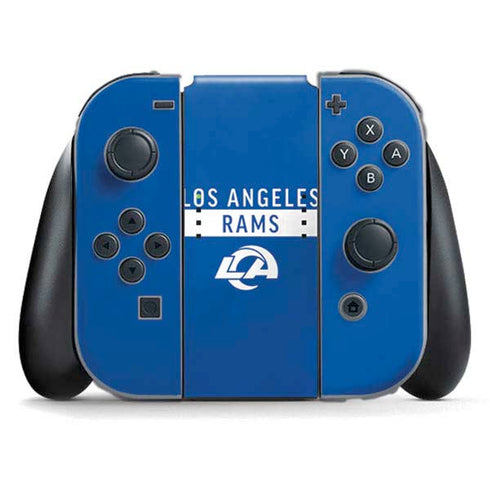 NFL Los Angeles Rams Blue Performance Series Nintendo Skins