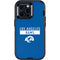 NFL Los Angeles Rams Blue Performance Series Otterbox Defender iPhone Skin