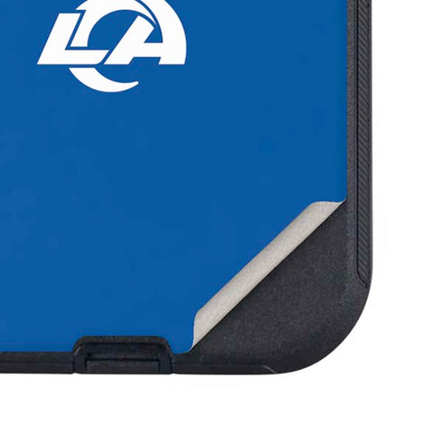 NFL Los Angeles Rams Blue Performance Series Otterbox Defender iPhone Skin