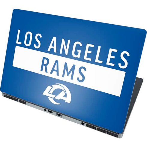 NFL Los Angeles Rams Blue Performance Series Dell Precision Skin