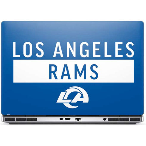NFL Los Angeles Rams Blue Performance Series Dell Precision Skin