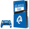NFL Los Angeles Rams Blue Performance Series PS5 Pro Disk Bundle Skin