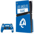 NFL Los Angeles Rams Blue Performance Series PS5 Pro Disk Bundle Skin