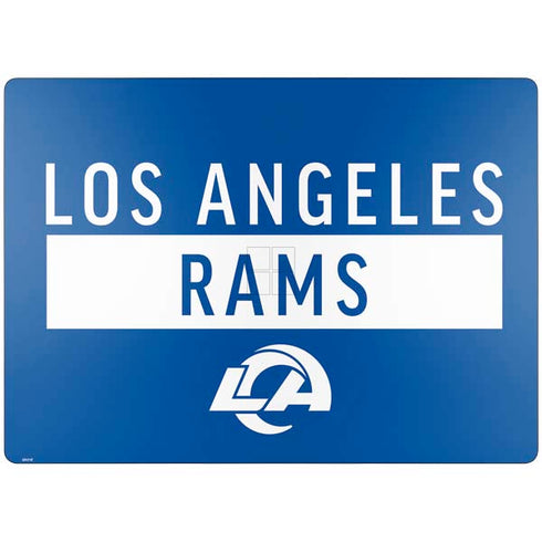 NFL Los Angeles Rams Blue Performance Series Surface Laptop 7 13.8in Skin