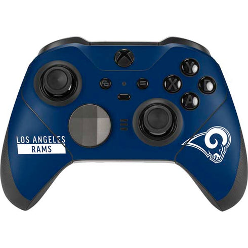 NFL Los Angeles Rams Blue Performance Series Xbox Elite Wireless Controller Series 2 Skin