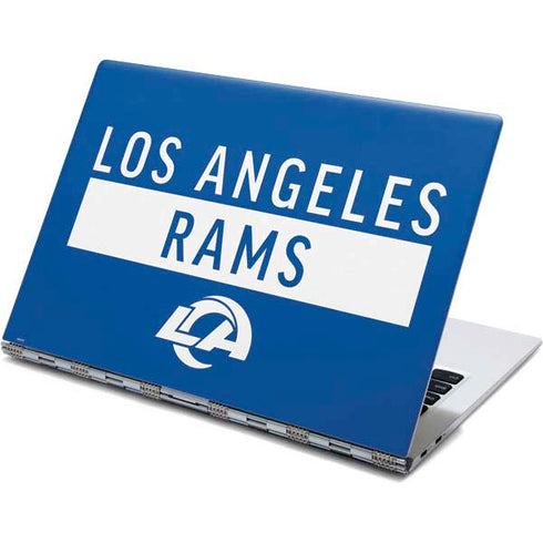 NFL Los Angeles Rams Blue Performance Series Yoga 910 2-in-1 14in Touch-Screen Skin