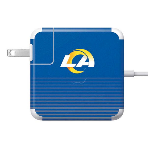 NFL Los Angeles Rams Breakaway 85W Power Adapter (15 and 17 inch MacBook Pro Charger) Skin