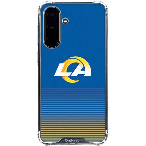 NFL Los Angeles Rams Breakaway Galaxy A36 5G Clear Case
