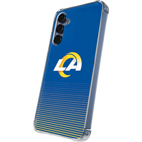 NFL Los Angeles Rams Breakaway Galaxy A55 5G Clear Case