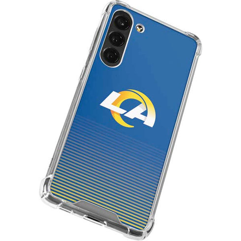 NFL Los Angeles Rams Breakaway Galaxy S24 FE Clear Case
