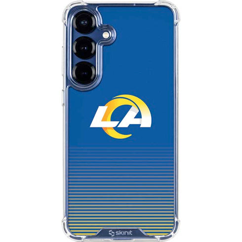 NFL Los Angeles Rams Breakaway Galaxy S25 Plus Clear Case