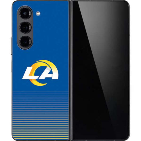 NFL Los Angeles Rams Breakaway Galaxy Z Fold5 5G Skin