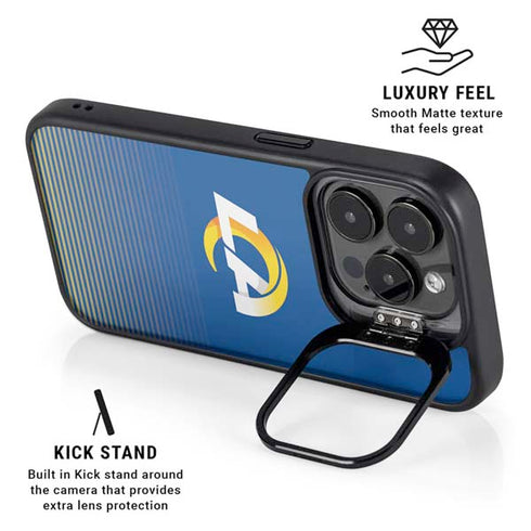 NFL Los Angeles Rams Breakaway iPhone 15 Pro Max Kickstand Case