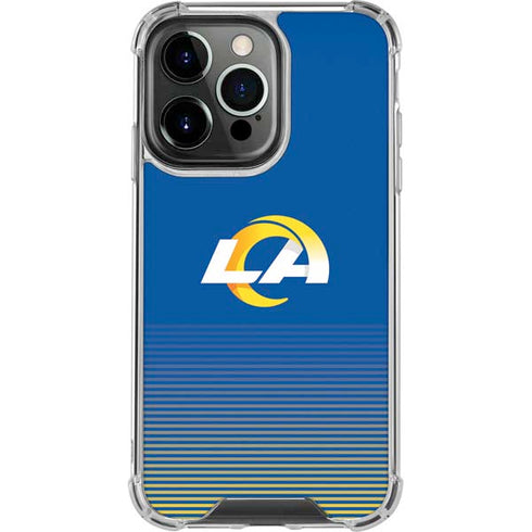 NFL Los Angeles Rams Breakaway iPhone 16 Pro Max Clear Case