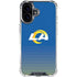 NFL Los Angeles Rams Breakaway iPhone 17 Clear Case