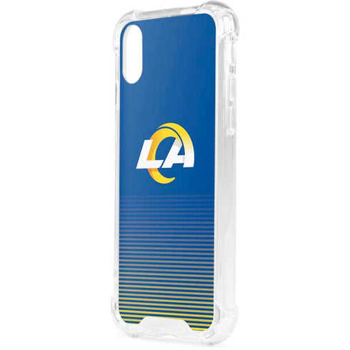 NFL Los Angeles Rams Breakaway iPhone XS Clear Case