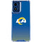 NFL Los Angeles Rams Breakaway Moto G 5G (2024) Clear Case