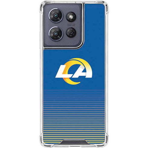 NFL Los Angeles Rams Breakaway Moto G Power 5G (2025) Clear Case