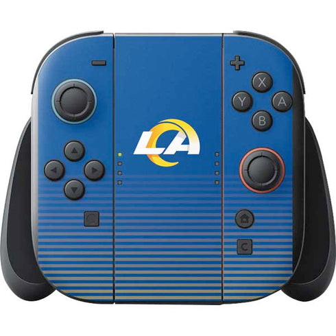 NFL Los Angeles Rams Breakaway Nintendo Switch 2 (2025) with Joy-Con Skin