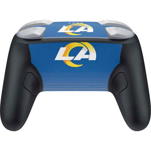 NFL Los Angeles Rams Breakaway Nintendo Switch 2 (2025) Pro Controller Skin