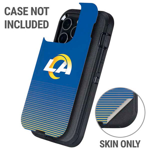 NFL Los Angeles Rams Breakaway Otterbox Defender iPhone Skin