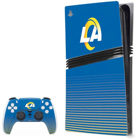 NFL Los Angeles Rams Breakaway PS5 Pro Bundle Skin