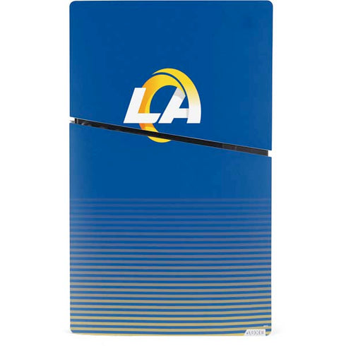 NFL Los Angeles Rams Breakaway PS5 Slim Digital Edition Console Skin