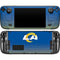 NFL Los Angeles Rams Breakaway Steam Deck Handheld Gaming Computer OLED Skin