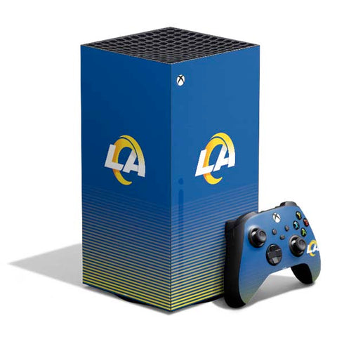 NFL Los Angeles Rams Breakaway XBox Series X Digital Edition Bundle Skin