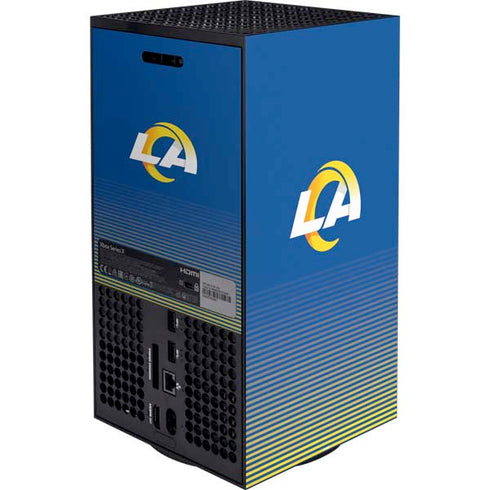 NFL Los Angeles Rams Breakaway XBox Series X Digital Edition Bundle Skin
