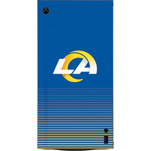 NFL Los Angeles Rams Breakaway XBox Series X Digital Edition Console Skin