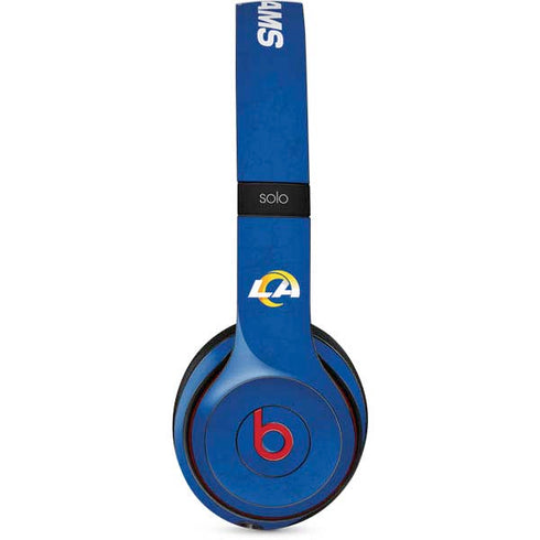 NFL Los Angeles Rams Distressed Beats Solo 3 Wireless Skin