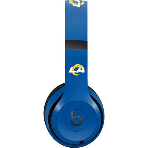 NFL Los Angeles Rams Distressed Beats Studio Pro Wireless Headphones Skin