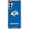 NFL Los Angeles Rams Distressed Galaxy A16 5G Clear Case