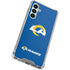 NFL Los Angeles Rams Distressed Galaxy A16 5G Clear Case