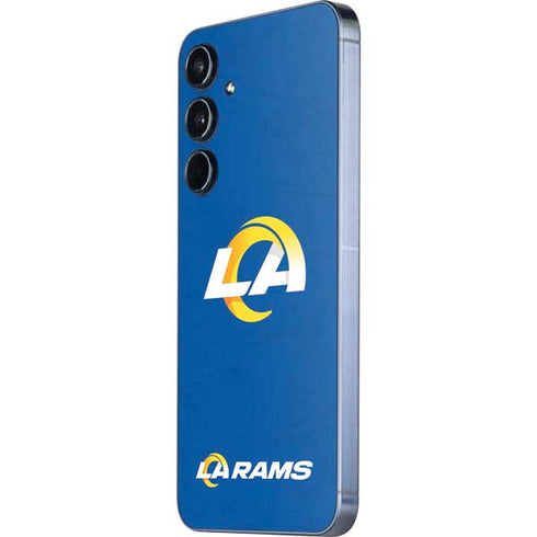 NFL Los Angeles Rams Distressed Galaxy A35 5G Skin